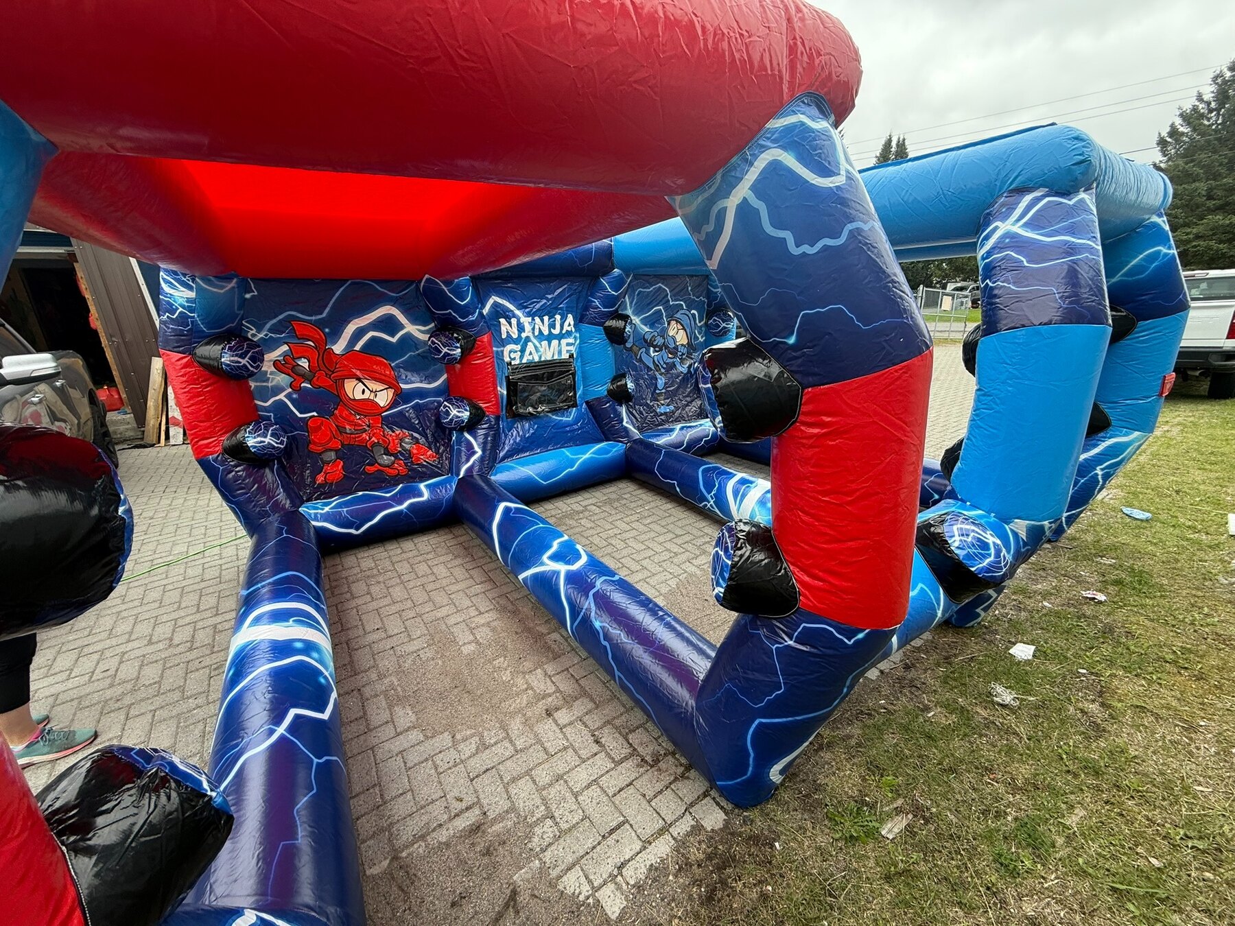 Ninja Warrior IPS System rental from A Maze N Fun